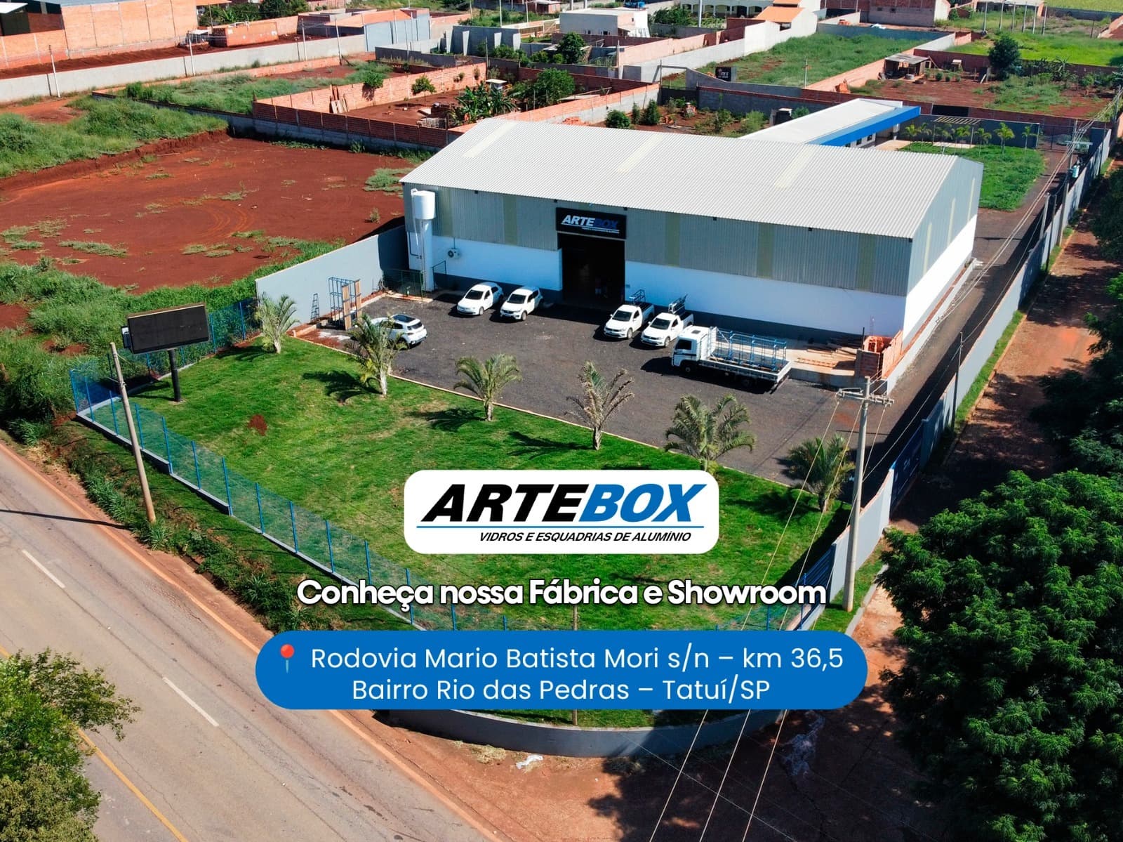 ArteBox- Esquadrias de Alumínio e Vidros.