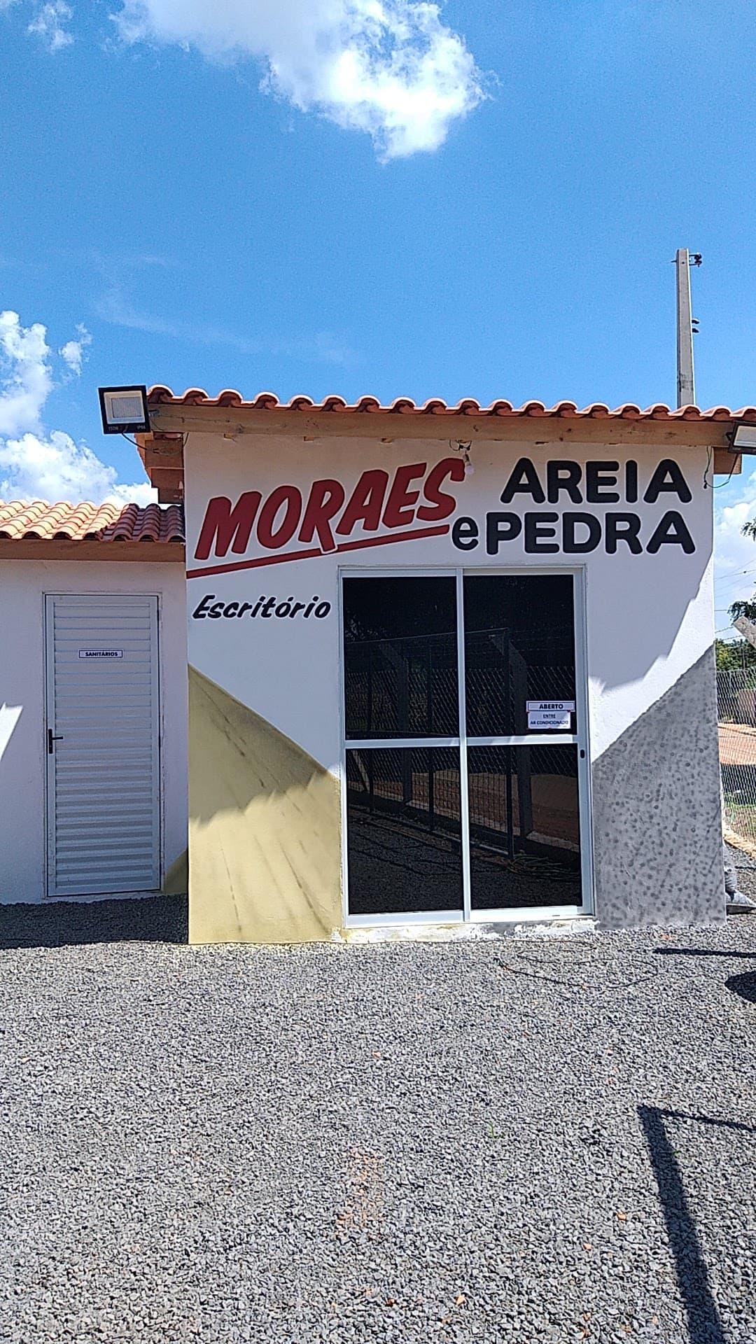 Moraes areia e pedra
